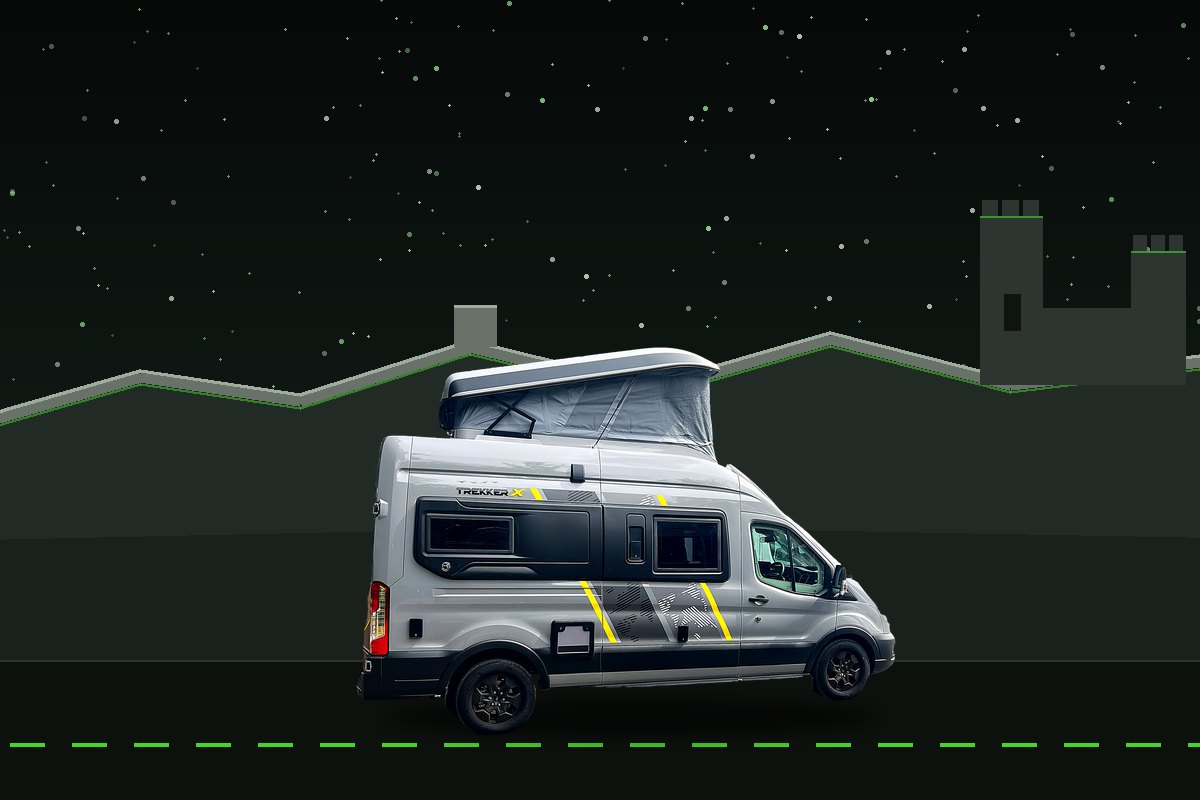 The Landship on the frontier — Hadrian’s Wall and a castle under big stars